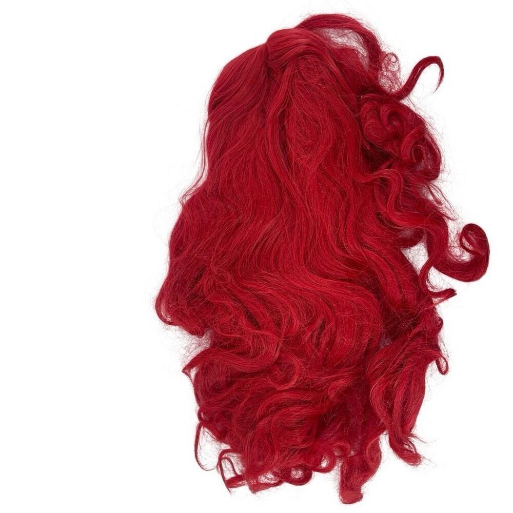 Disney Princess The Little Mermaid Ariel Red Deluxe Wig Kids Ages 4+ Halloween - Picture 7 of 14